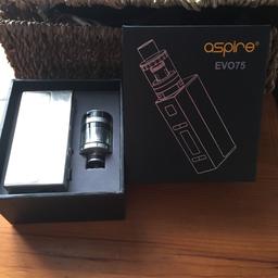 Still boxed with instructions,comes with spare atomiser,top notch e cig,selling due to quit