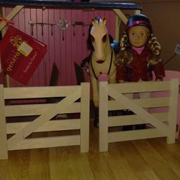 Our generation horse stable and doll in brilliant condition not played with much as you can see still has the tag only serious people please listing for the 3rd time after being let down twice