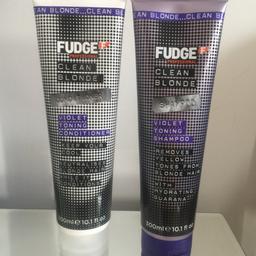 Used twice, basically brand new
RRP £22
Great for grey and purple toned hair 
300ml each bottle 
Can send via post if needed - extra cost will apply