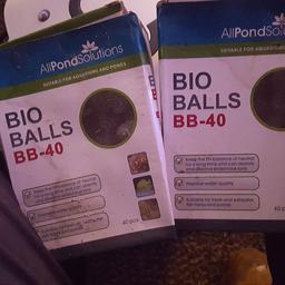 Bio balls 5 boxes ideal for cold water tropical and marine aquariums