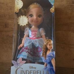 Cinderella doll, unopened. Bought but not needed and unable to send back. Can deliver local