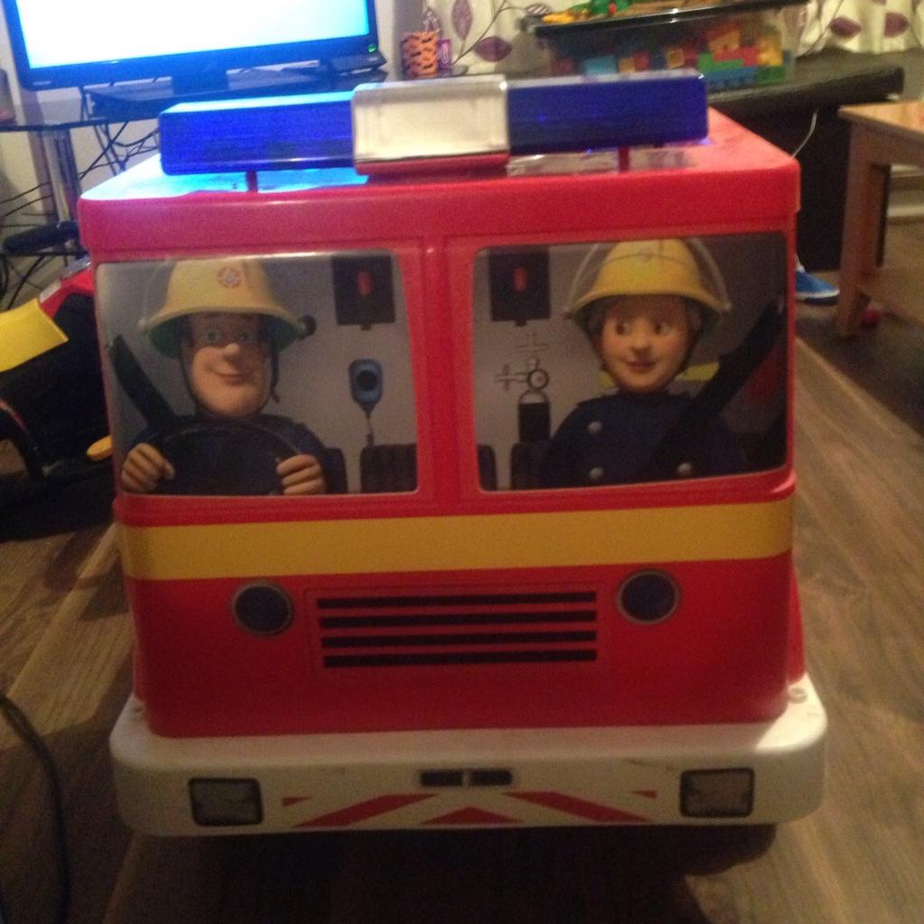 Fireman sam ride on 12v charger deals