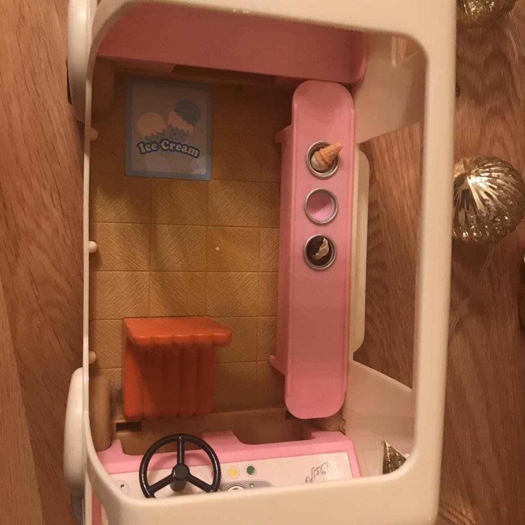 Sylvanian Families Saloon Car & Ice Cream Van in DH3 Birtley for £10.00