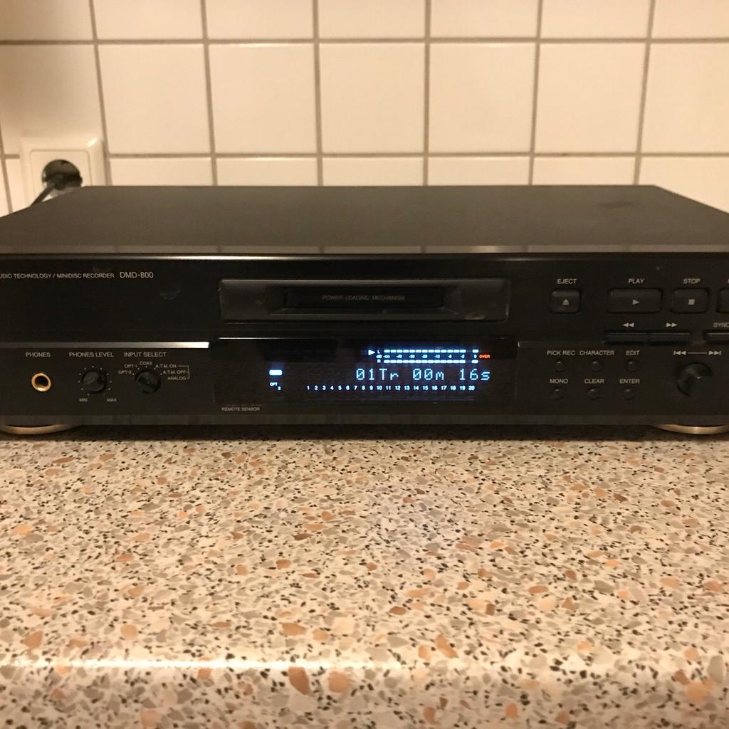 Lecteur Enregistreur Mini Disque Denon DMD-800 D'occasion