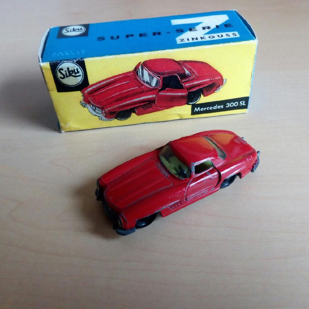 Mercedes 300 SL Miniature SIKU V221, échelle Inconnue, état Occasion