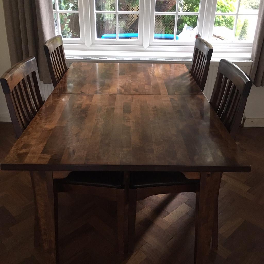 Laura Ashley Garrat Dining Table and 4 Chairs in TW16Thames für 200,00