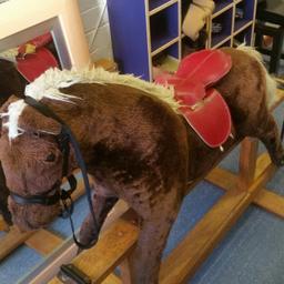 Rocking horse in used condition. .saddle needs slight attention. Otherwise good condition..collection from the Bb6 area of blackburn. .07808806070