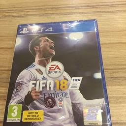 FIFA 18 for PS4 which includes in game extras to help you. Came with PS4 but game not required hence for sale. Still wrapped in cellophane!