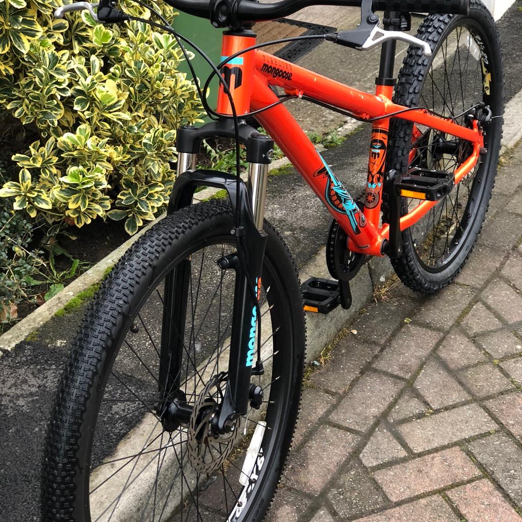 Mongoose fireline clearance mountain bike