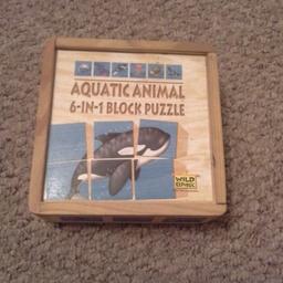 Fun puzzle blocks good condition and only £ 1.50 can bid lower if u  want to