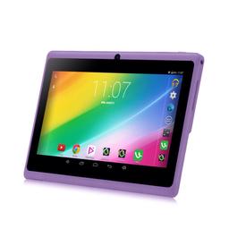 Bought my daughter this purple tablet and she has never used it because she has a laptop.