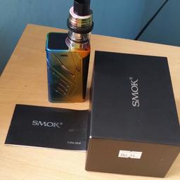 Smok t-priv mod ecig 6w-220w hardly used comes with box pick up only rrp 64.99
