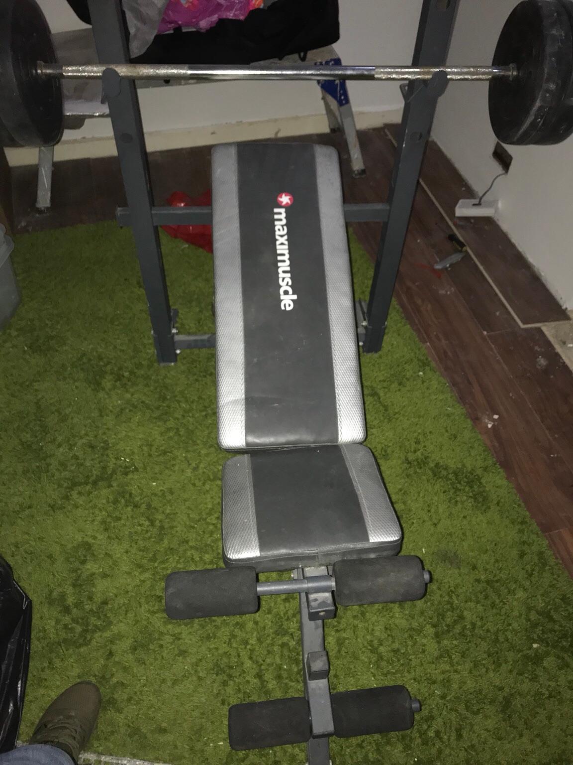 Maximuscle best sale adjustable bench