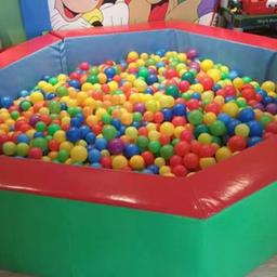 Excellent condition includes all the balls it's 2.1m by 2.1m. My son has had hoursnof fun with this, omly selling because he wants a pool tabke.  Collection from Belgrave Tamworth.