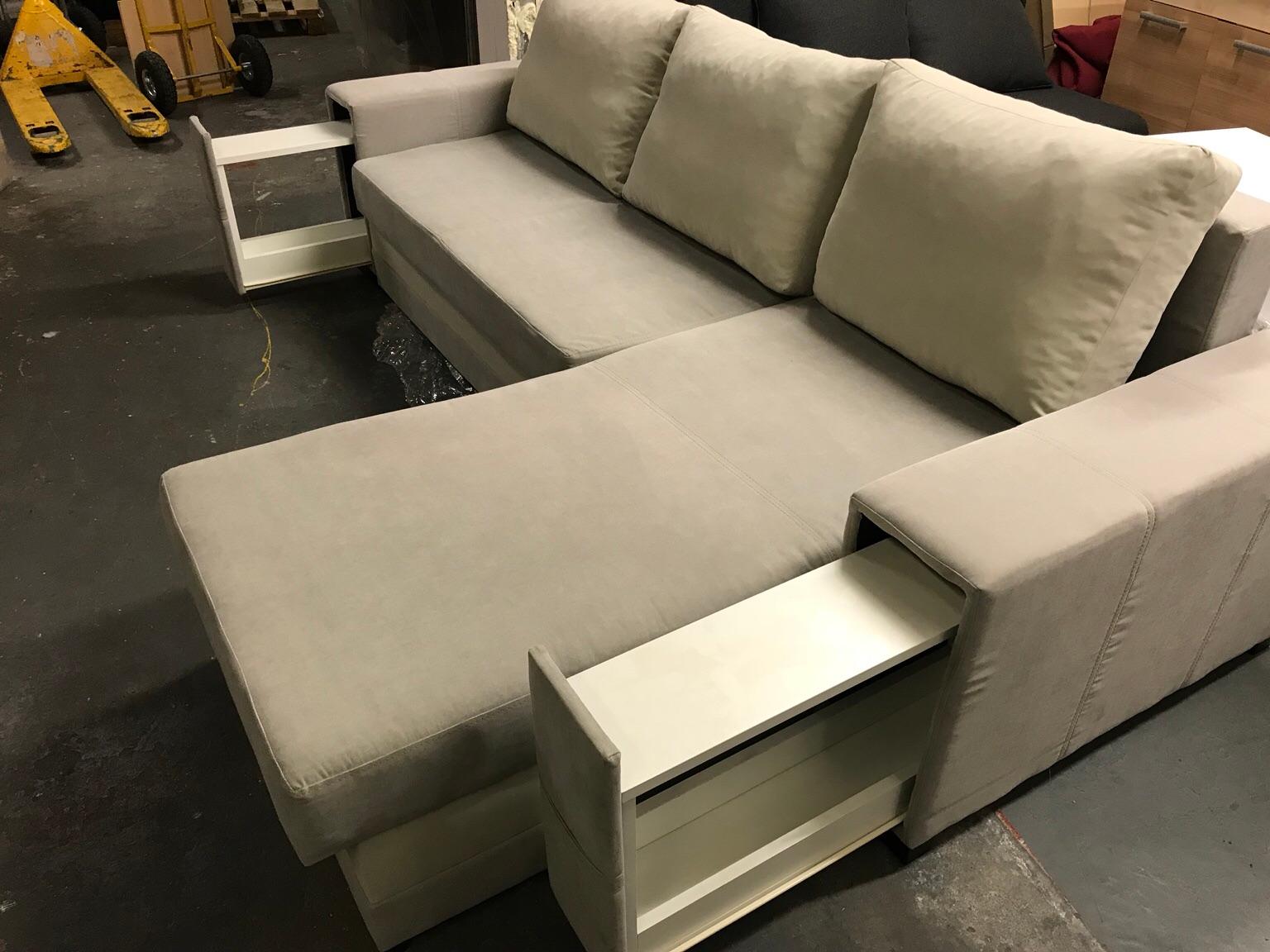 ex display corner sofa bed with 2 storages in UB6 Greenford für 299,00
