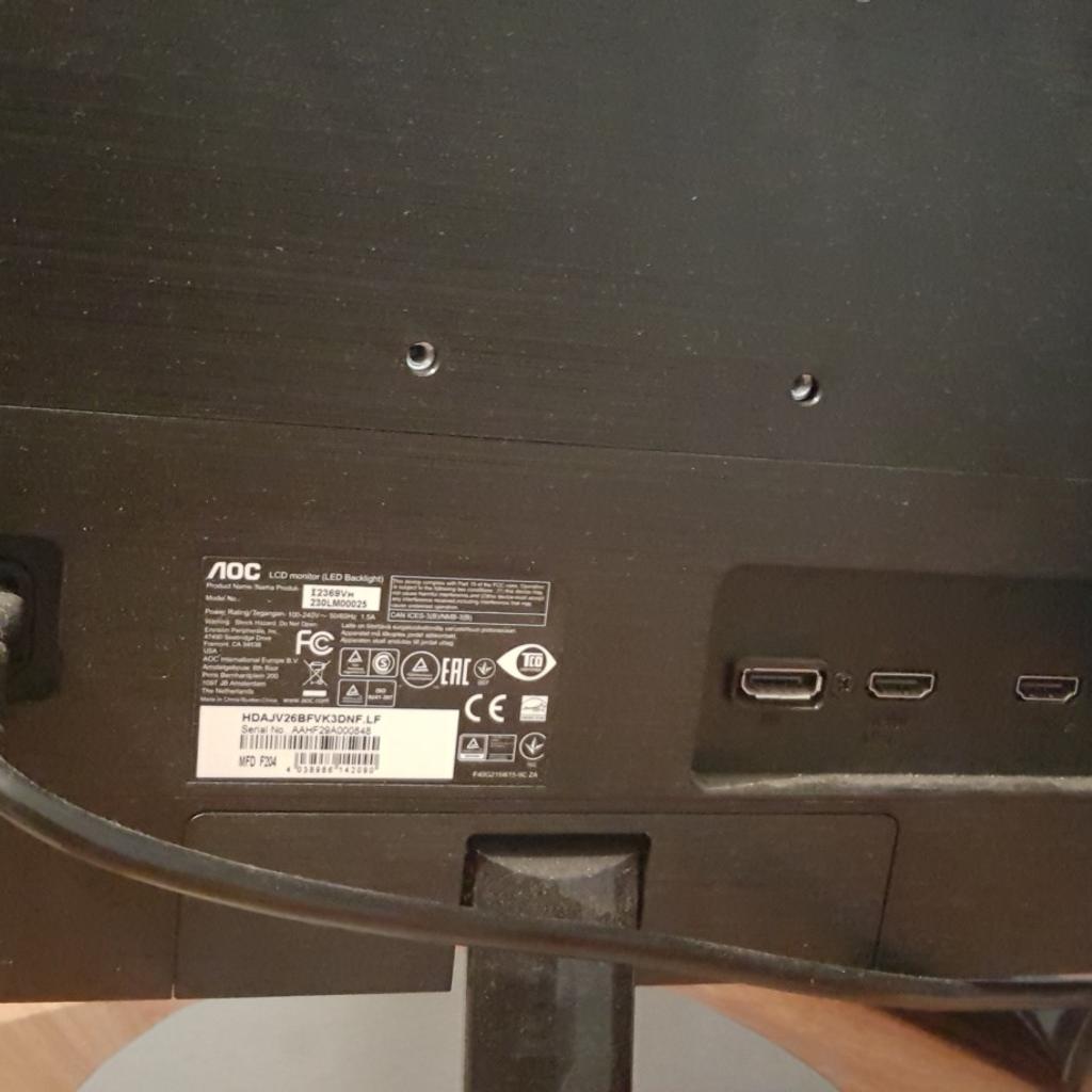 23" AOC 230LM00025 LCD monitor in E7 London für 40,00 £ zum Verkauf ...