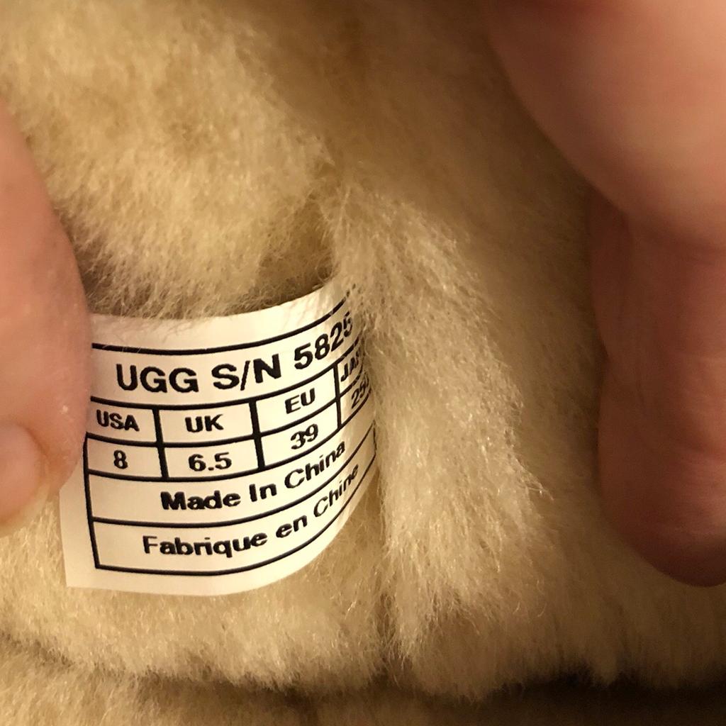 Ugg serial number on sale 5825