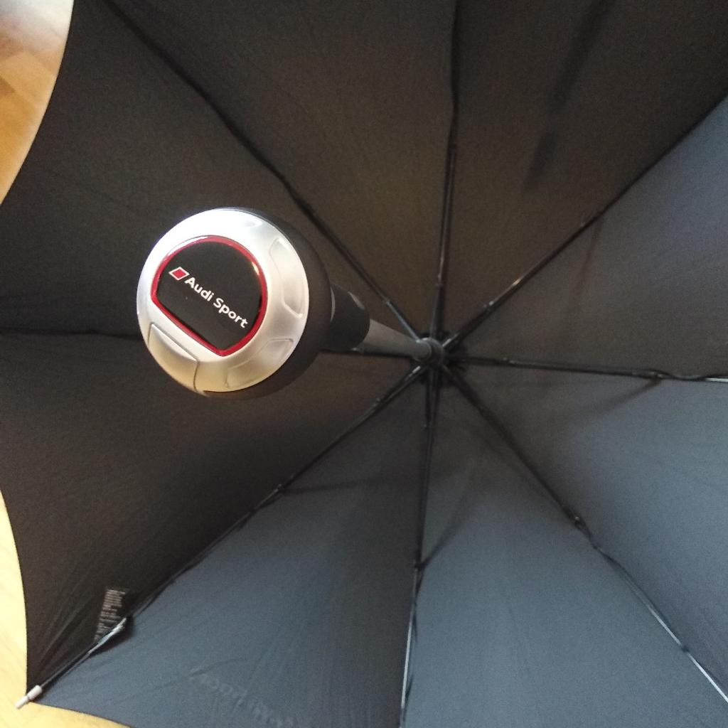 Audi Sport Regenschirm mit Schaltknauf in 88239 Wangen im Allgäu für 35,00  € zum Verkauf