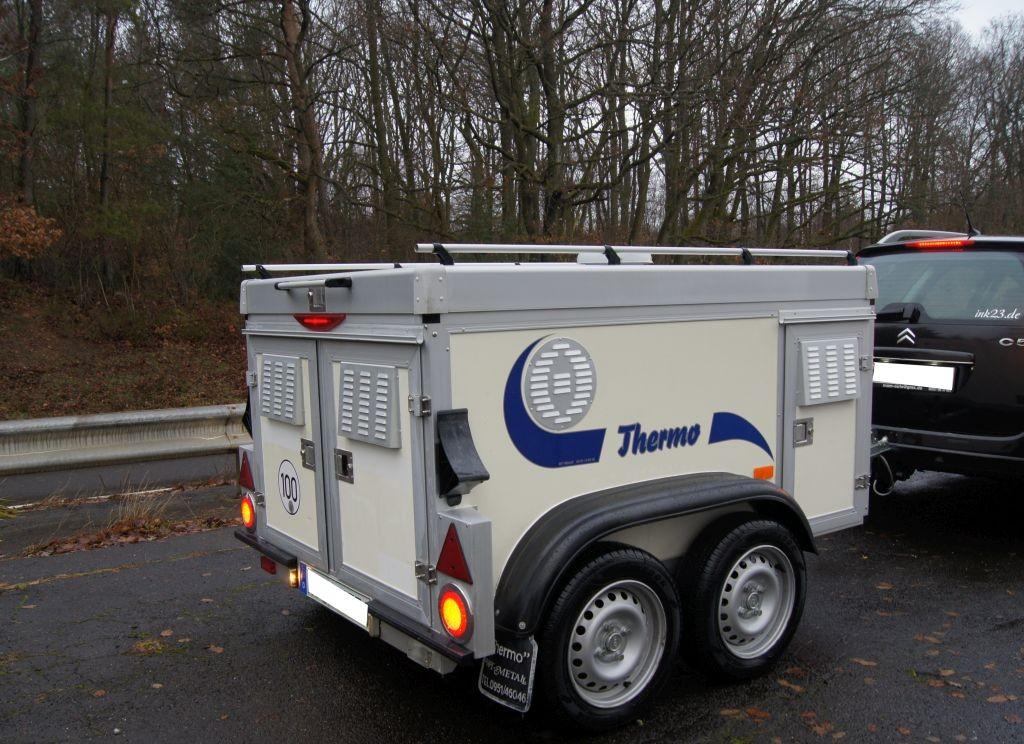 Thermo Hundeanhänger WTMetall Tandem TH3/Max in 55444 Schöneberg für 2