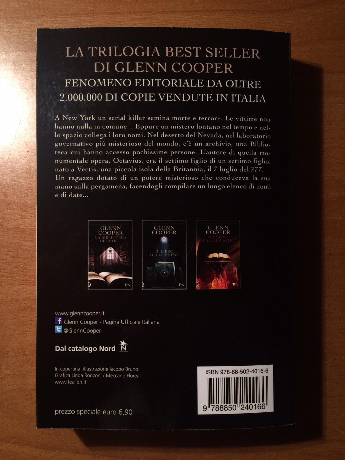 La Biblioteca Dei Morti di Glenn Cooper in 24068 Seriate für 3,00 € zum