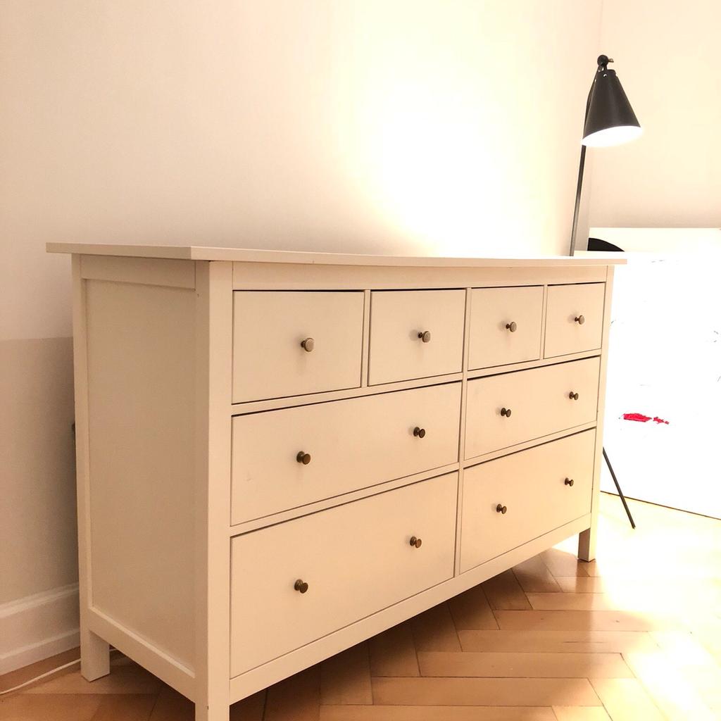 IKEA Hemnes Kommode weiß 8 Schubladen in 78464 Konstanz für 89,00 € zum Verkauf