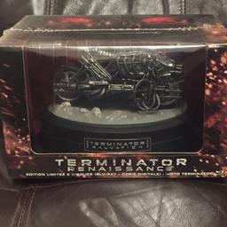 Brand new terminator salvation blu-ray. Limited edition collectors item. Sealed never been opened.