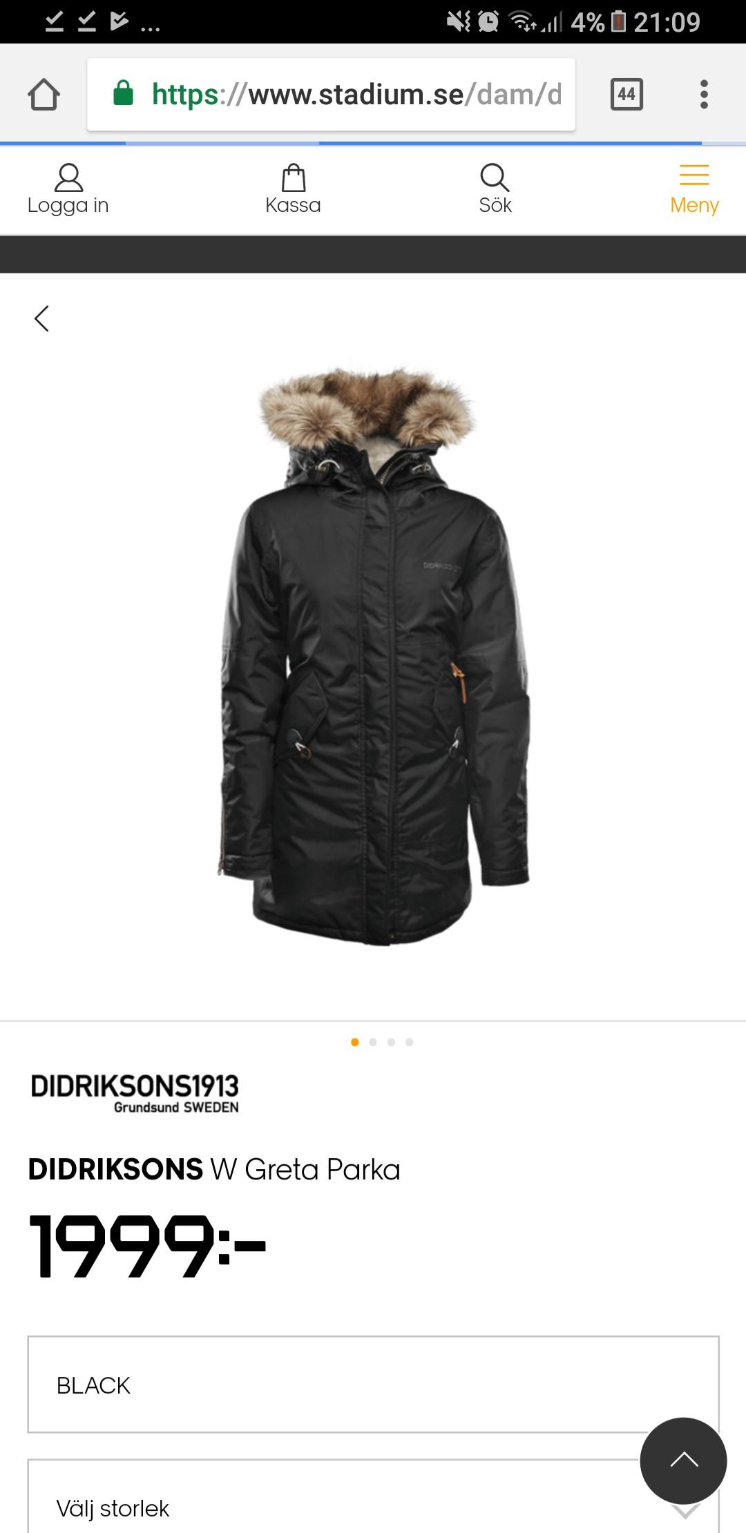 Greta on sale parka didriksons