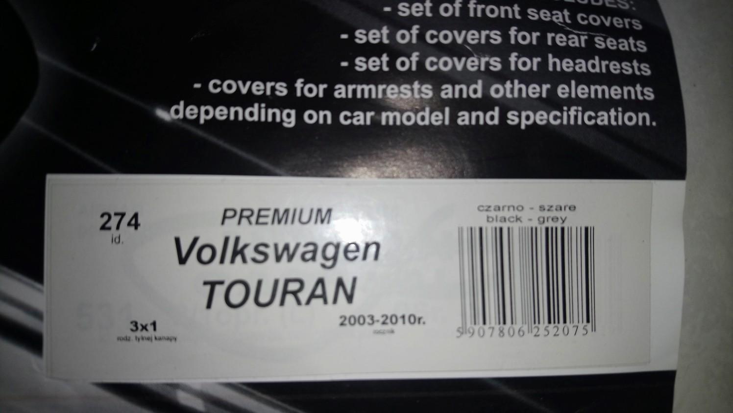 Auto Sitzbezug VW Touran in 67161 Gönnheim für 100,00 € zum Verkauf