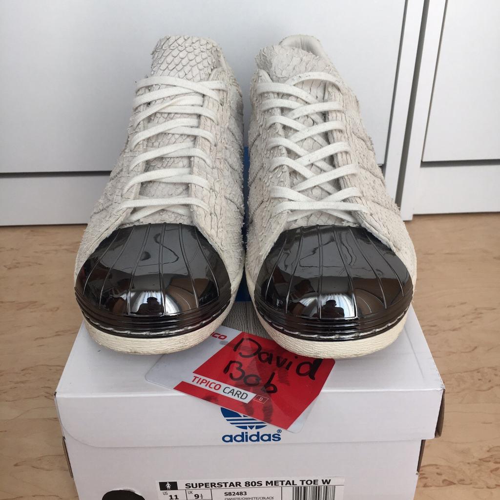 Adidas superstar 80s metal cheap toe 44