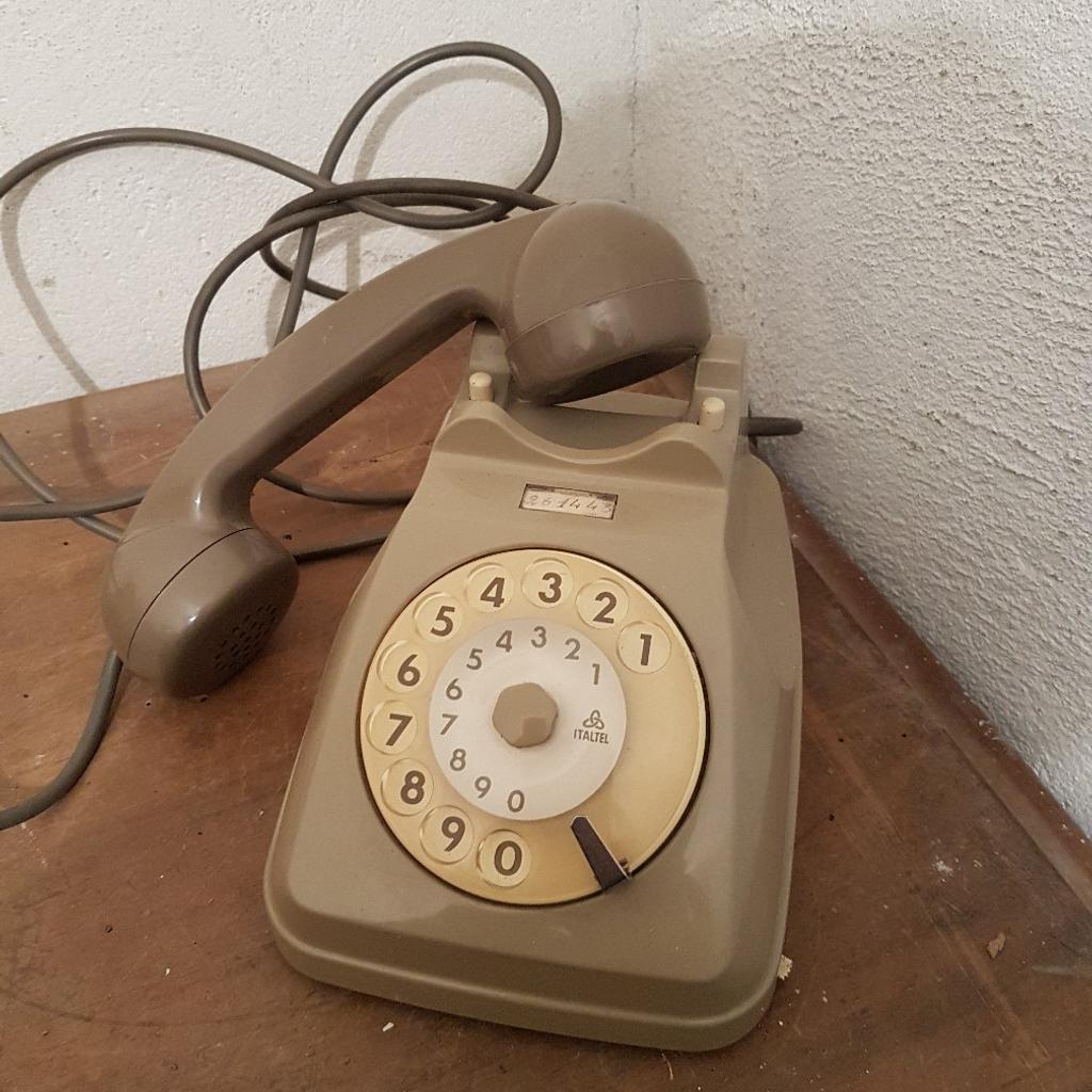 Telefono da tavolo a disco sip anni 60/70 in 24040 Treviolo für € 35,00 zum  Verkauf