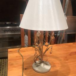 Lovely lamp cream in colour great condition pick up .. will drop off if in short distance