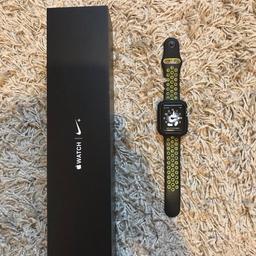 240 if gone today! Grab yourself a bargain for Christmas 

Selling my beautiful Apple Watch series 2 Nike + edition with extended warranty until January 2019

Comes with an extra strap, spigen case and a screen protector!

In great condition with a tiny mark on the body but the screen is perfect