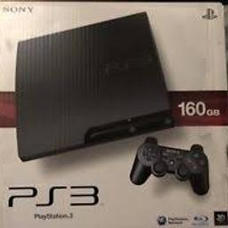 mint condition ps3 160gb with two controllers. some of the games are downloaded onto the ps3 and those games are pes 2018,uncharted 3 and shadow of colossus.the other games are gta 5,homefront,tekken 6,face breaker,fifa 10,assassins creed brotherhood,resident evil 5 and midnight club.£95 Ono.may take offers.