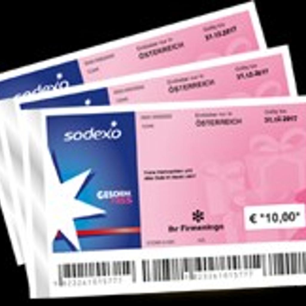 Sodexo Gutscheine in 8230 Sankt Johann in der Haide für 40,00 € zum Verkauf Shpock DE