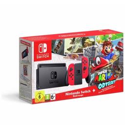 Brand new Nintendo Switch console and Mario Odyssey Game