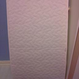Baby elegance mattress in good condition for a long type travel cot my son's just got a new toddler bed so this is not needed needs to be gone today