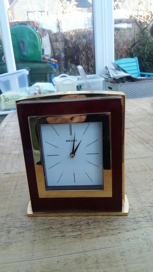 Buy & Sell Derbyshire Chesterfield - Photos for Mantel seiko battery carriage clock