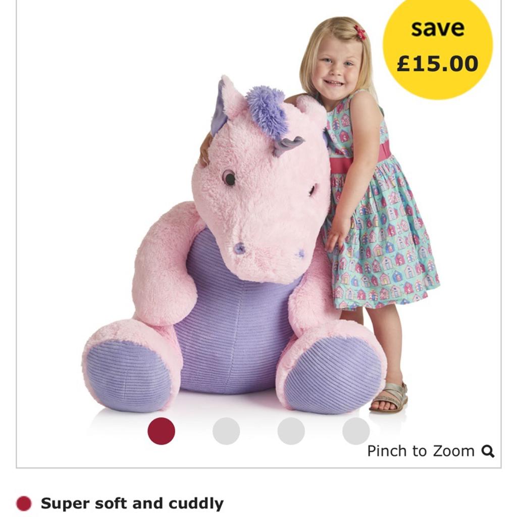 Giant unicorn sale teddy wilko