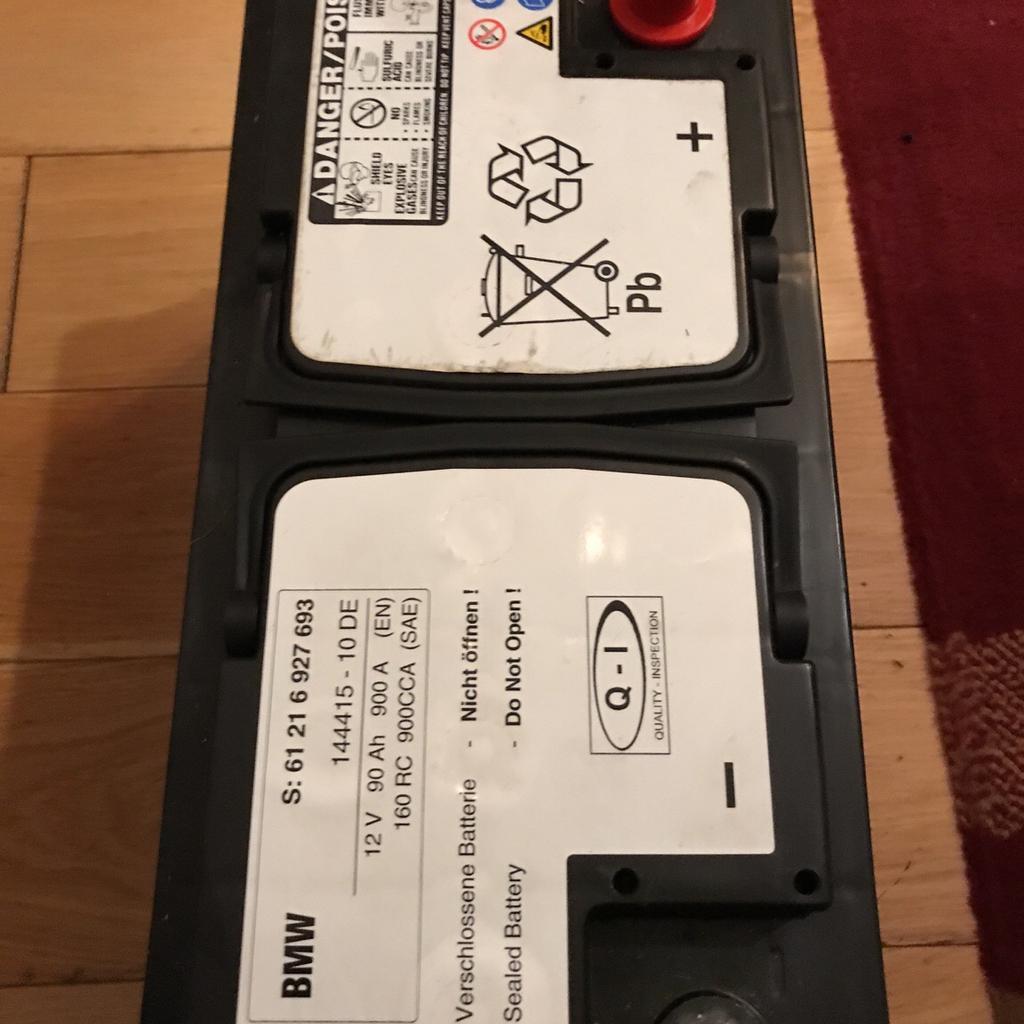 BMW Genuine Car Battery 12v 90Ah 900A in Colnbrook for £50.00 for sale