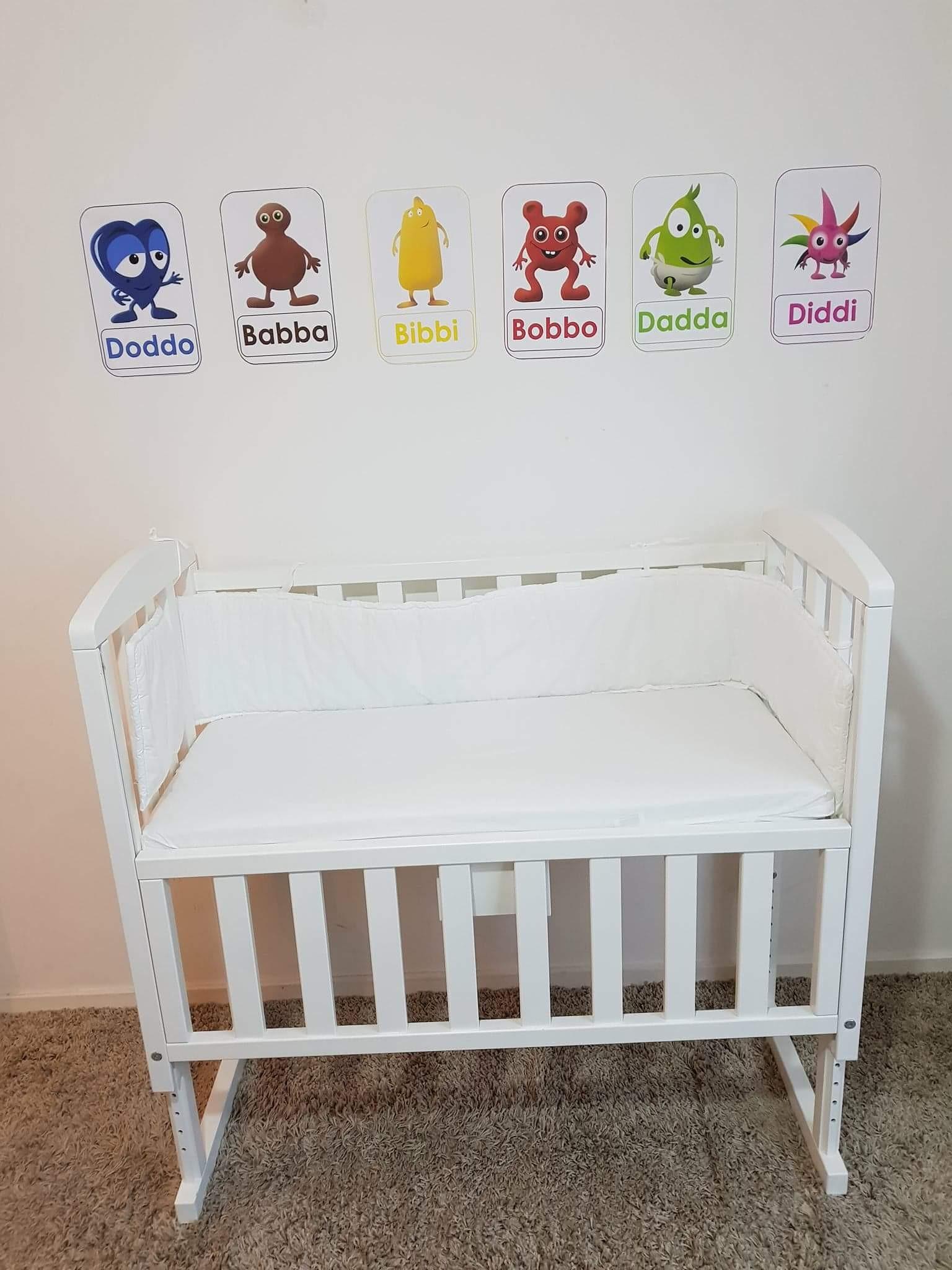 Jack och store lily bedside crib