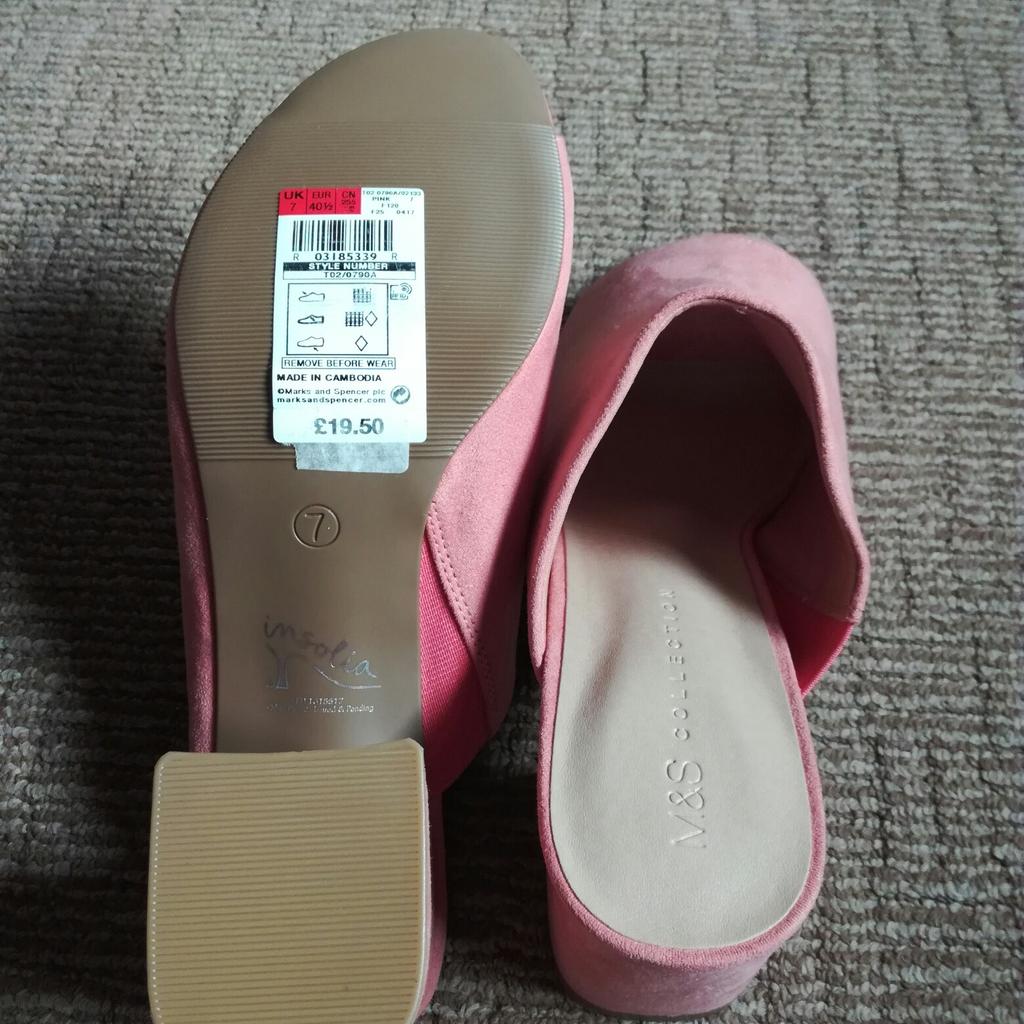 M & outlet s ladies slippers