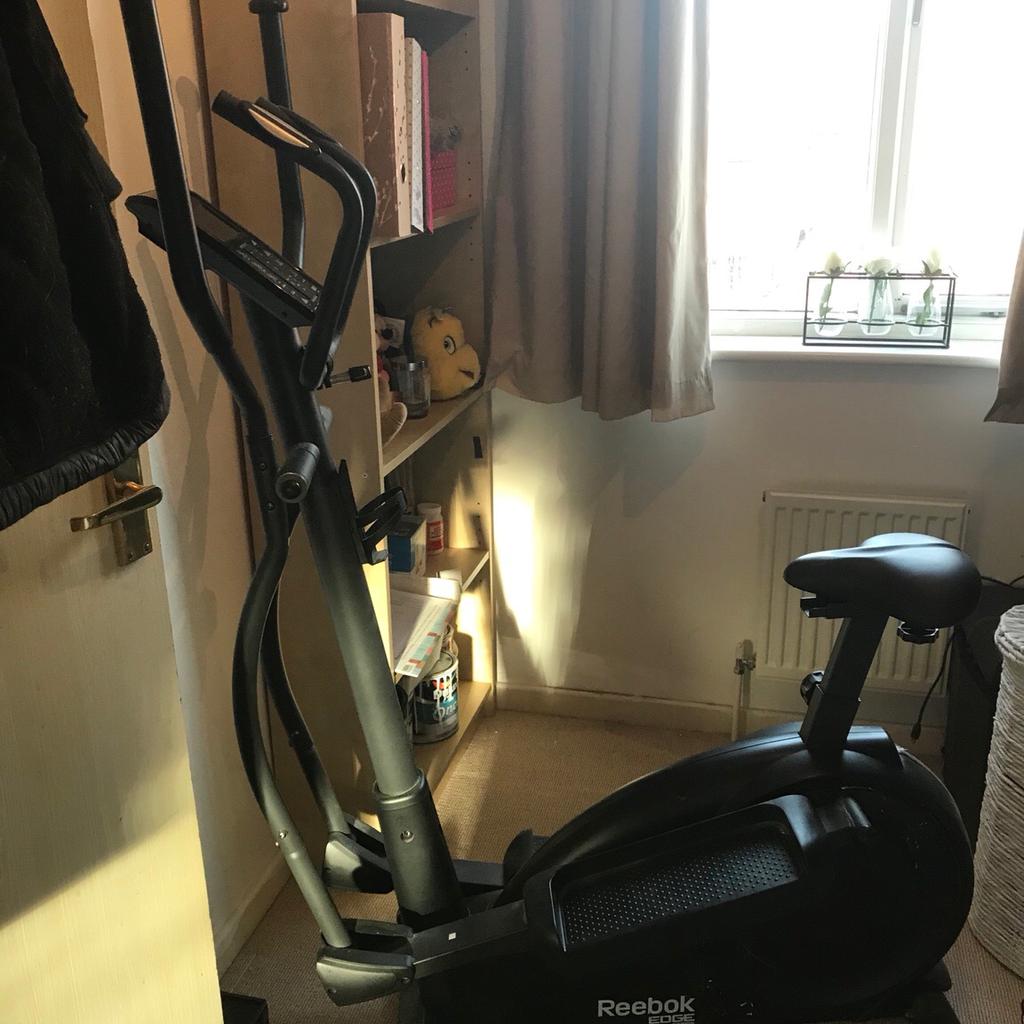 Reebok edge cross trainer and discount exercise bike 2 in 1