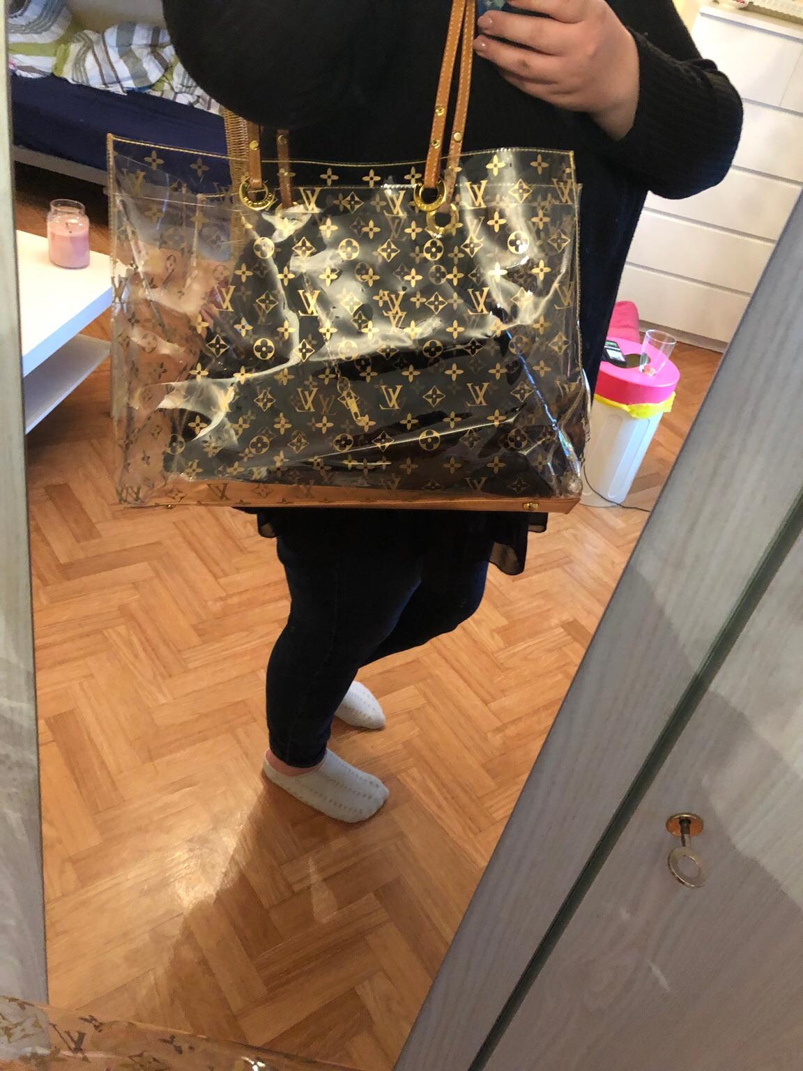 Lv tasche durchsichtig neu