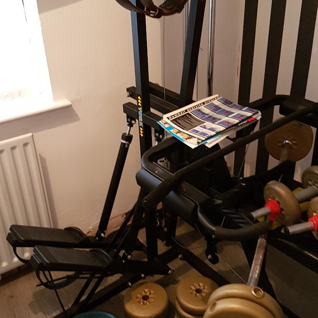 York kompact 800 multi gym free weights in Hinckley and Bosworth