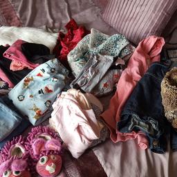 Trousers denim jackets tops leggings skirts slippers fluffy jackets hoody tights etc all in fab condition for selling!