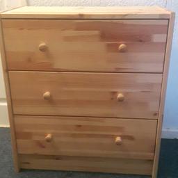 Ikea 3 drawer chest of drawers 
Excellent condition 
Collection only.  15.00