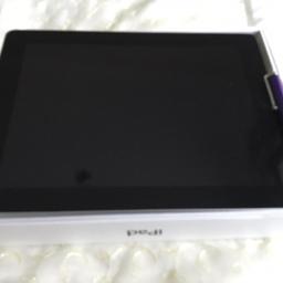 iPad 2 in pristine unmarked condition, little used in original packaging with accessories, also included is a rotating holder case and stylus. Try before you buy