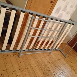 Single bed frame in almost perfect condition bar a few tiny scratches barely noticeable perfect for 3yrs up