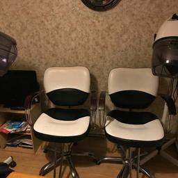 2x Styling chair 
2x dryer

Quick sale