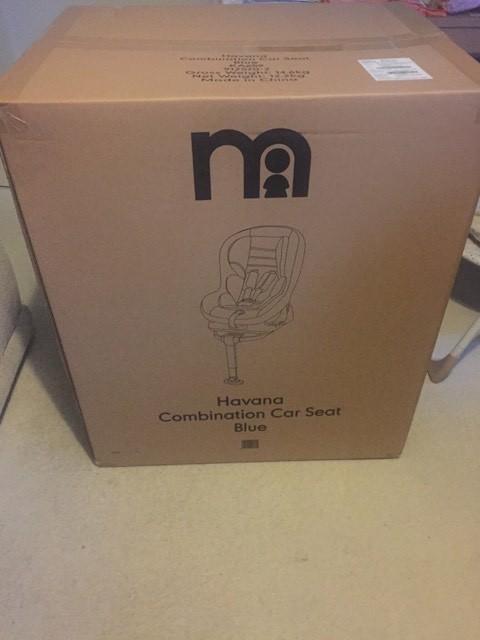 Mothercare havana isofix combination car outlet seat